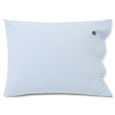 Lexington Bettwäsche Seersucker Striped blau/weiß