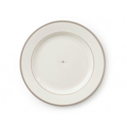 Lexington 4er Set Speiseteller Star beige