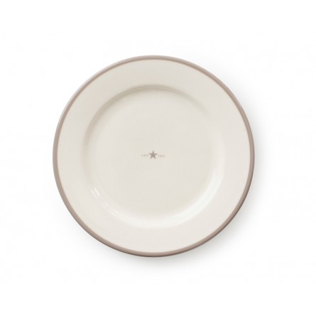 Lexington 4er Set Dessertteller Star beige