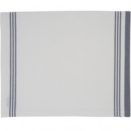 Lexington Tischdecke Hotel Striped Weiß/Blau 150 x 250 cm