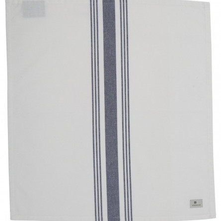 Lexington gestreifte Serviette Hotel Striped Napkin weiß/blau (50 x 50 cm)