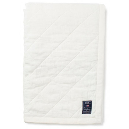 Lexington Tagesdecke  Quilted Linen/Viscose off white