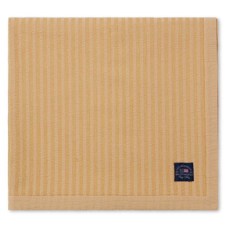 Lexington Bettüberwurf Striped Cotton beige