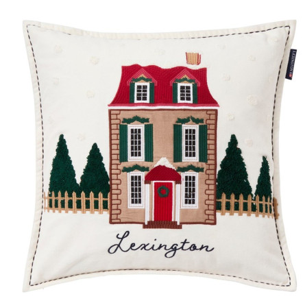 Lexington House Organic Cotton Velvet Dekokissenbezug, 50x50 cm