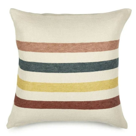 Libeco The Belgian Pillow Dekokissenbezug 50x50cm Lake stripe