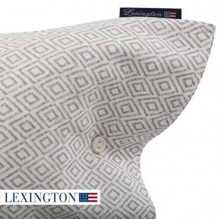 Lexington Bettwäsche Printed Sateen grau