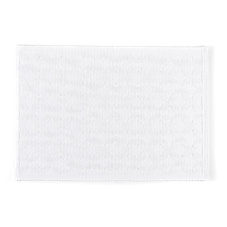 Rhomtuft Badteppich SEASIDE weiss -01