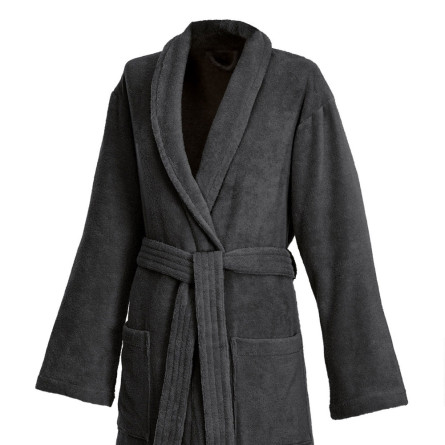 Weseta Bademantel Dreamflor Anthrazit (19) XS