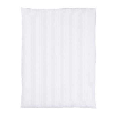 Christian Fischbacher Kissenbezug Satin MANHATTAN weiss 40x80