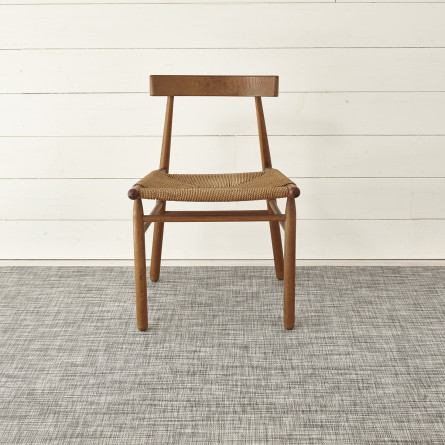 Chilewich Teppich Mini Basketweave Gravel 59x92