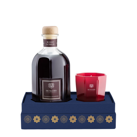 Dr.Vranjes Geschenkbox Raumduft Rosso Nobile 250 ml & Kerze 80 gr