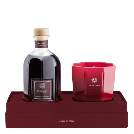 Dr.Vranjes Geschenkbox Raumduft Rosso Nobile 250 ml & Kerze 200 gr