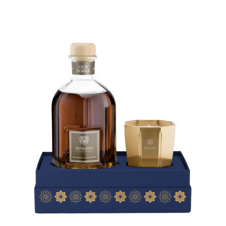 Dr.Vranjes Geschenkbox Raumduft Oud Nobile 250 ml & Kerze 80 gr
