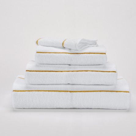 Abyss & Habidecor Duschtuch LARA gold 70x140