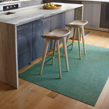 Chilewich Teppich Mini Basketweave Ivy 