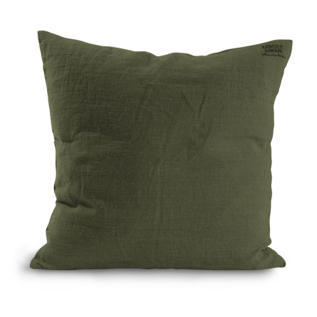 Lovely Linen Dekokissenbezug LOVELY jeep green