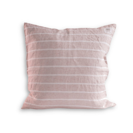 Lovely Linen Dekokissenbezug MISTY stripe sunset