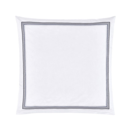 Christian Fischbacher Bettbezug Satin PRISMA 200x200 grau