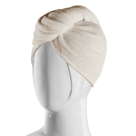 Abyss & Habidecor Hair Towel SPA ecru 25 x 68