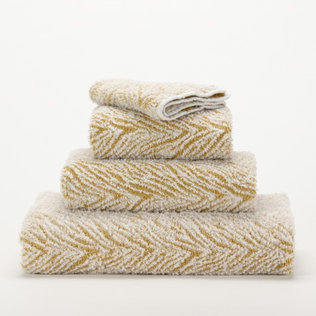 Abyss & Habidecor Handtuchserie Vasco gold (in 5 Größen)