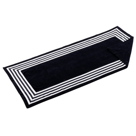 Abyss & Habidecor Strandtuch Cannes Black (990) 90 x 200 cm