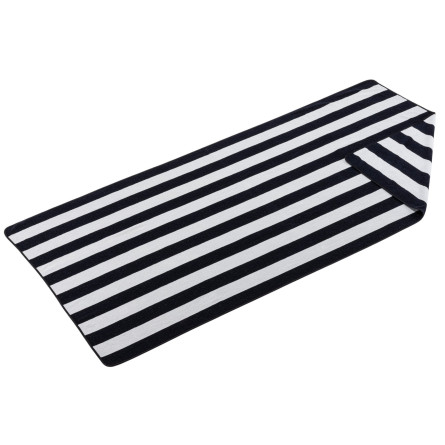Abyss & Habidecor Strandhandtuch Prado  Black (990) 100 x 200 cm