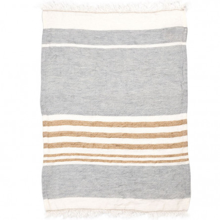 Libeco The Belgian Towel 110x180cm Ash stripe
