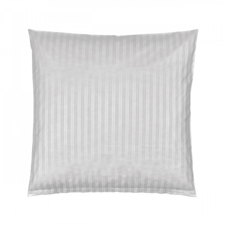 Christian Fischbacher Kissenbezug Satin AVENUE grau 80x80