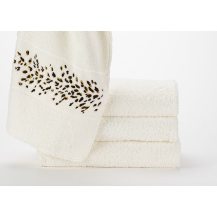 Abyss & Habidecor Bengale Gästetuch groß 40x75/ gold