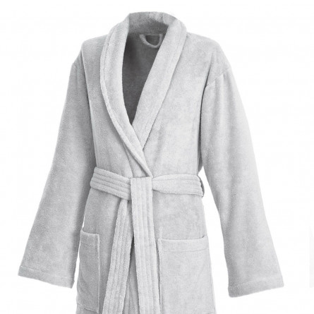 Weseta Bademantel Dreamflor Silber (14)