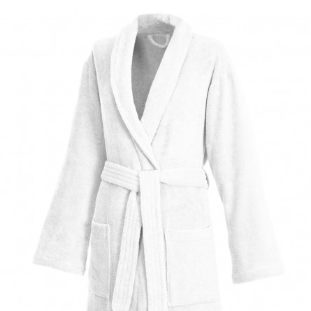 Weseta Bademantel Dreamflor Weiß (01)