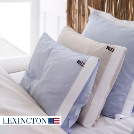 Lexington Bettwäsche Chambray blau