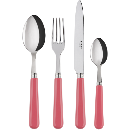 Sabre Besteckset 4 tlg. Basic rose pink