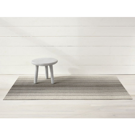 Chilewich Fußmatte Block Stripe taupe/braun