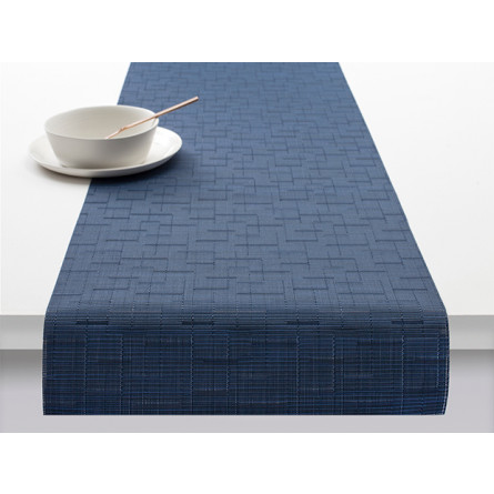 Chilewich Tischläufer Bamboo lapis -028 (36x183 cm)