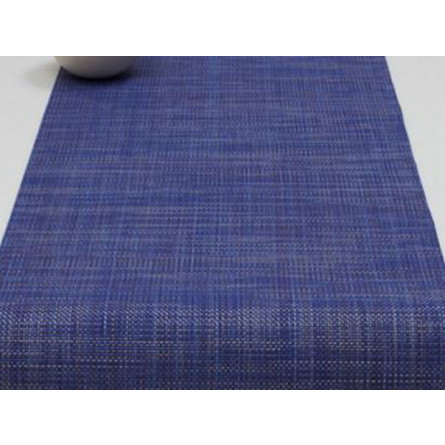 Chilewich Tischläufer Mini Basketweave blueberry -027 (36x183 cm)