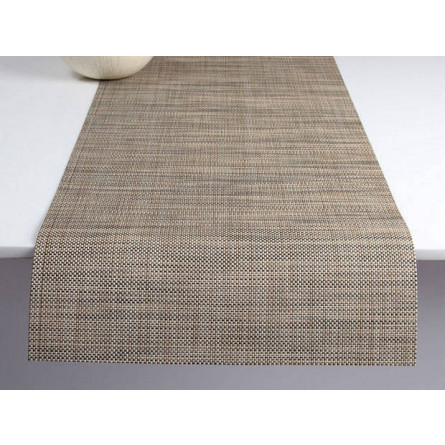 Chilewich Tischläufer Mini Basketweave linen -014 (36x183 cm)