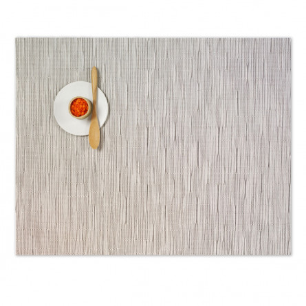 Chilewich Tischset Bamboo rechteckig chalk 