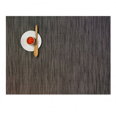 Chilewich Tischset Bamboo rechteckig grey flannel