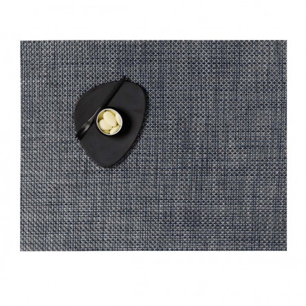 Chilewich Tischset Basketweave rechteckig denim