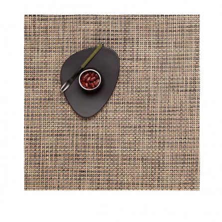 Chilewich Tischset Basketweave quadratisch bark