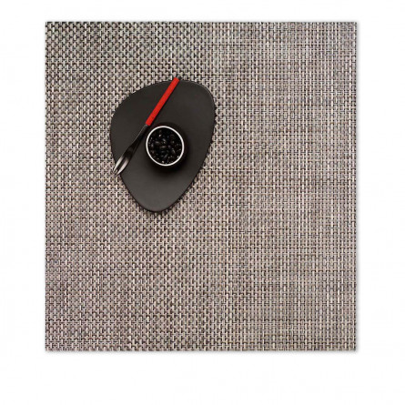 Chilewich Tischset Basketweave quadratisch oyster