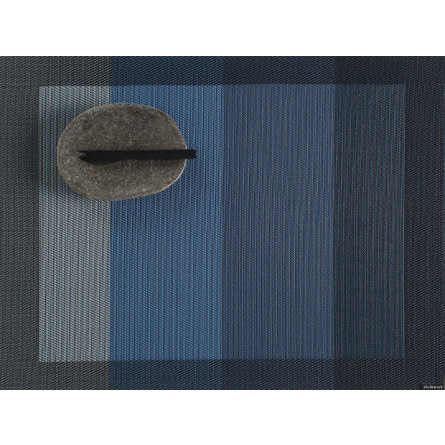 Chilewich Tischset Color Tempo rechteckig indigo blau EINZELSTÜCK