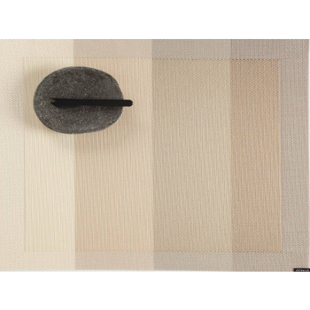 Chilewich Tischset Color Tempo rechteckig ivory/cream