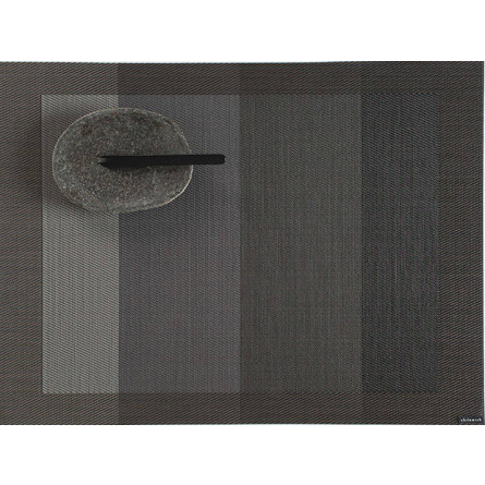 Chilewich Tischset Color Tempo rechteckig slate grau 2-er Set