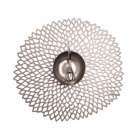 Chilewich Tischset Dahlia gunmetal