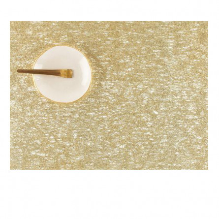 Chilewich Tischset Metallic Lace rechteckig gold
