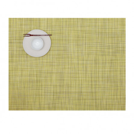 Chilewich Tischset Mini Basketweave rechteckig lemon