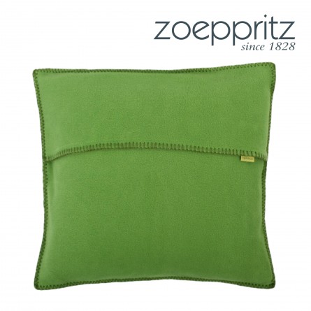 Zoeppritz Dekokissen Soft-Fleece kiwi