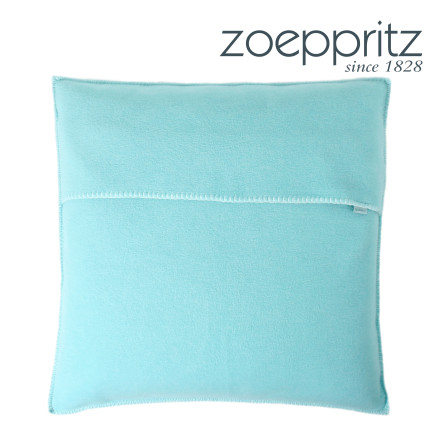 Zoeppritz Dekokissen Soft-Fleece pacific